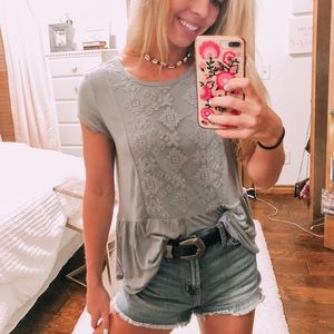 Blue soft shirt!!! New with tags!!